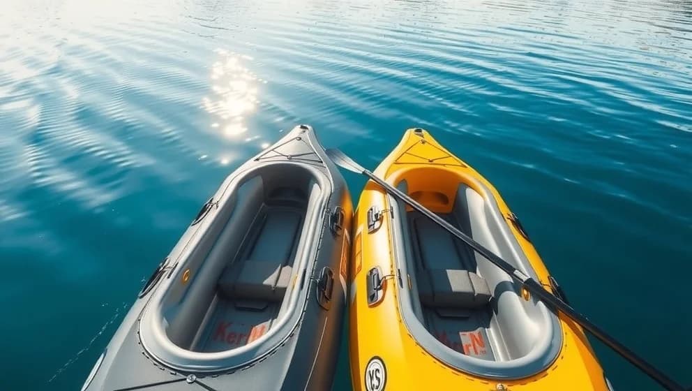 Bästa uppblåsbar kajak för 2 personer