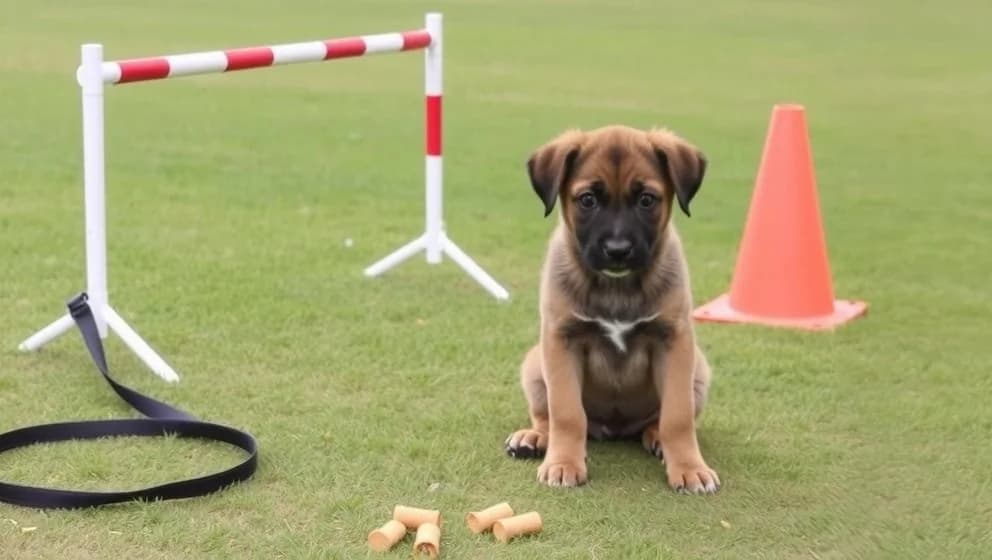 När kan man börja träna en valp
