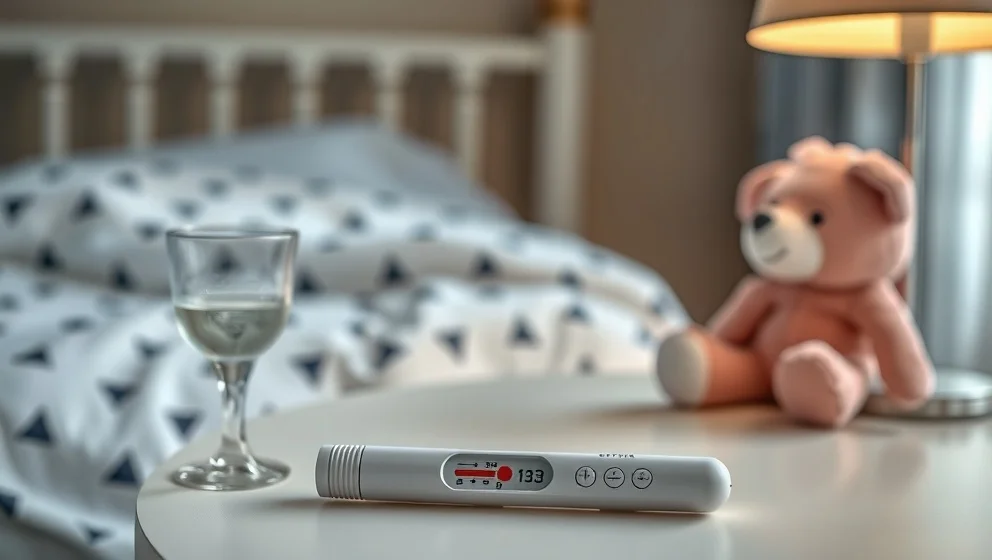 När ska man åka in med feber barn