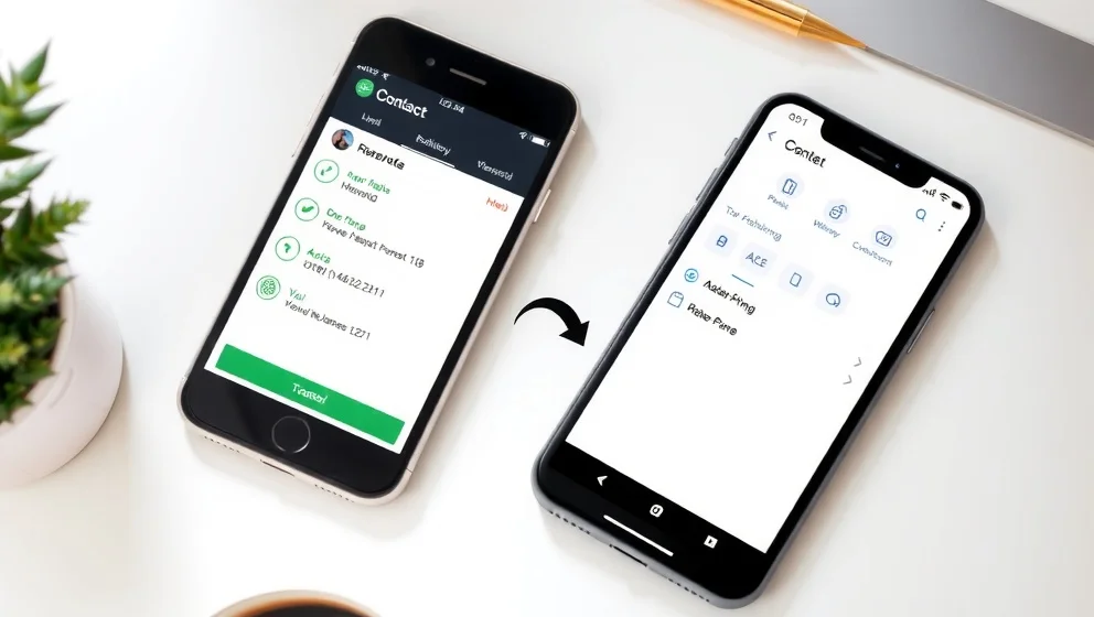 Så flyttar du kontakter från Samsung till iPhone