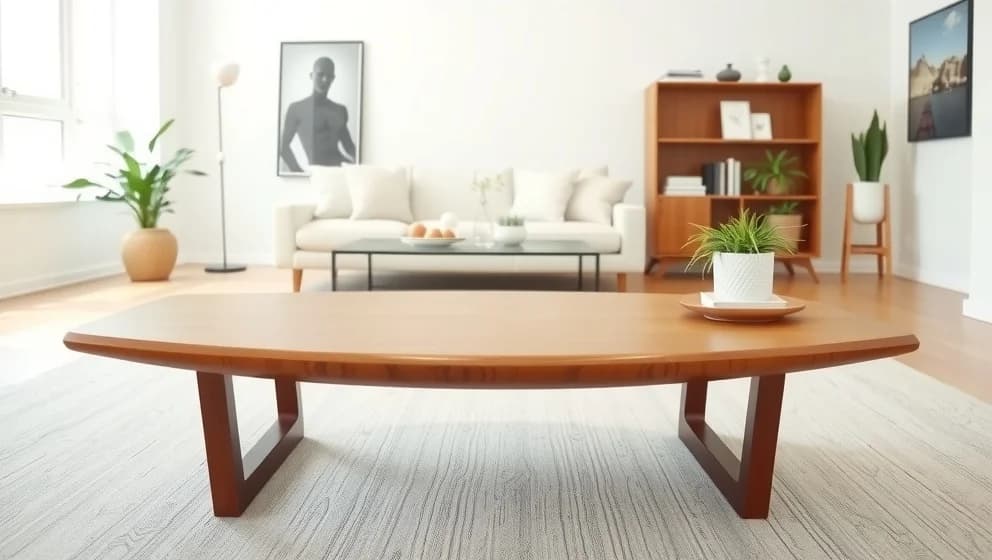 Soffbord i teak från 50- och 60-talet