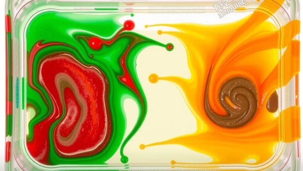 Vilken färg blir det när röd och grön blandas